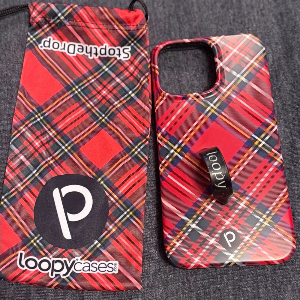 Loopy Case Tartan iPhone 14 ProMax PhoneCase & cover